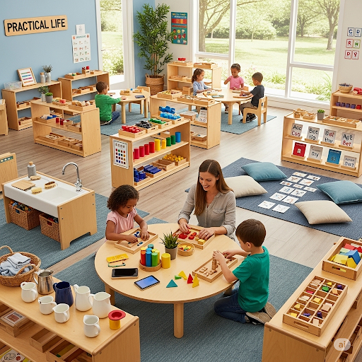 Montessori School Setup